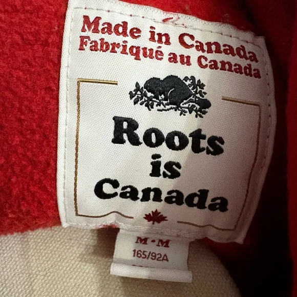 Roots Canada Red Hoodie - size M - Picture 4 of 6